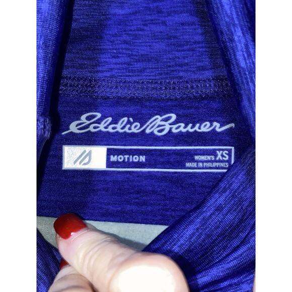 Eddie Bauer Womens Performance Motion Cowl Neck Top XS - Picture 4 of 6